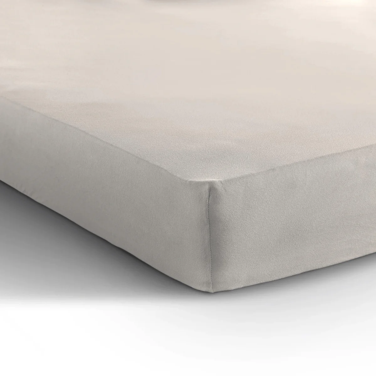 Spannbetttuch Single Jersey Creme - Image 5