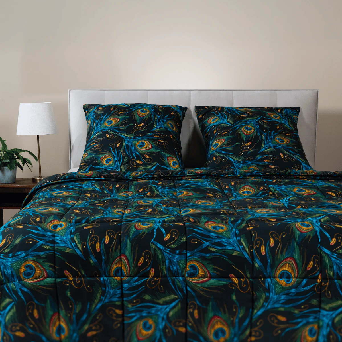 Zelesta Comfort Design Sommerdecke - Peacock Feathers - Image 3