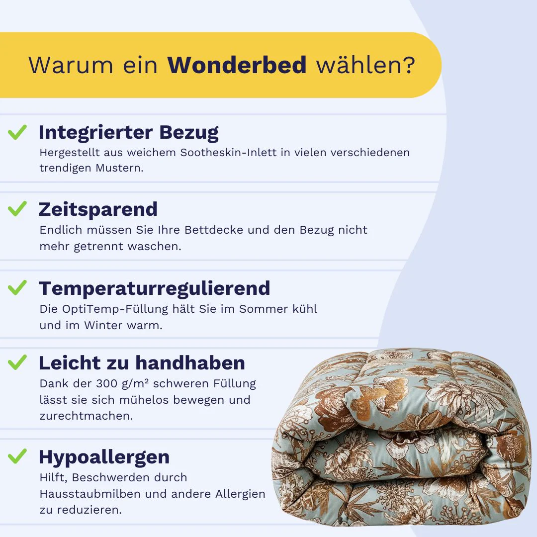 Zelesta Comfort Design Bettdecke - Botanischer Chic - Image 3