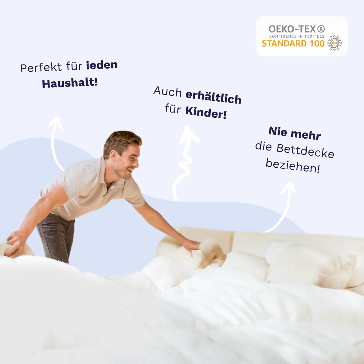 Zelesta Comfort Design Bettdecke - Jaguarfell - Image 7