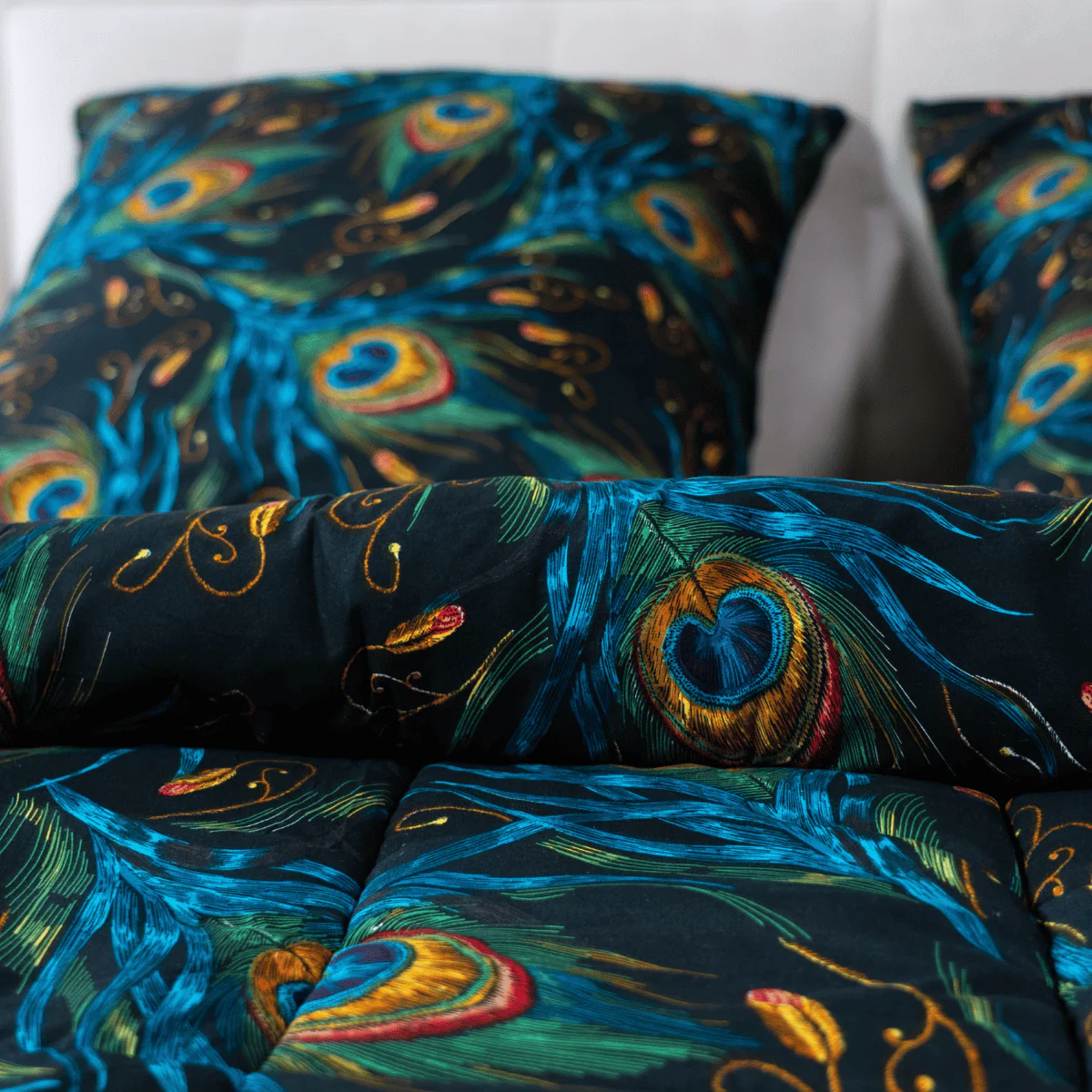 Zelesta Comfort Design Sommerdecke - Peacock Feathers - Image 14