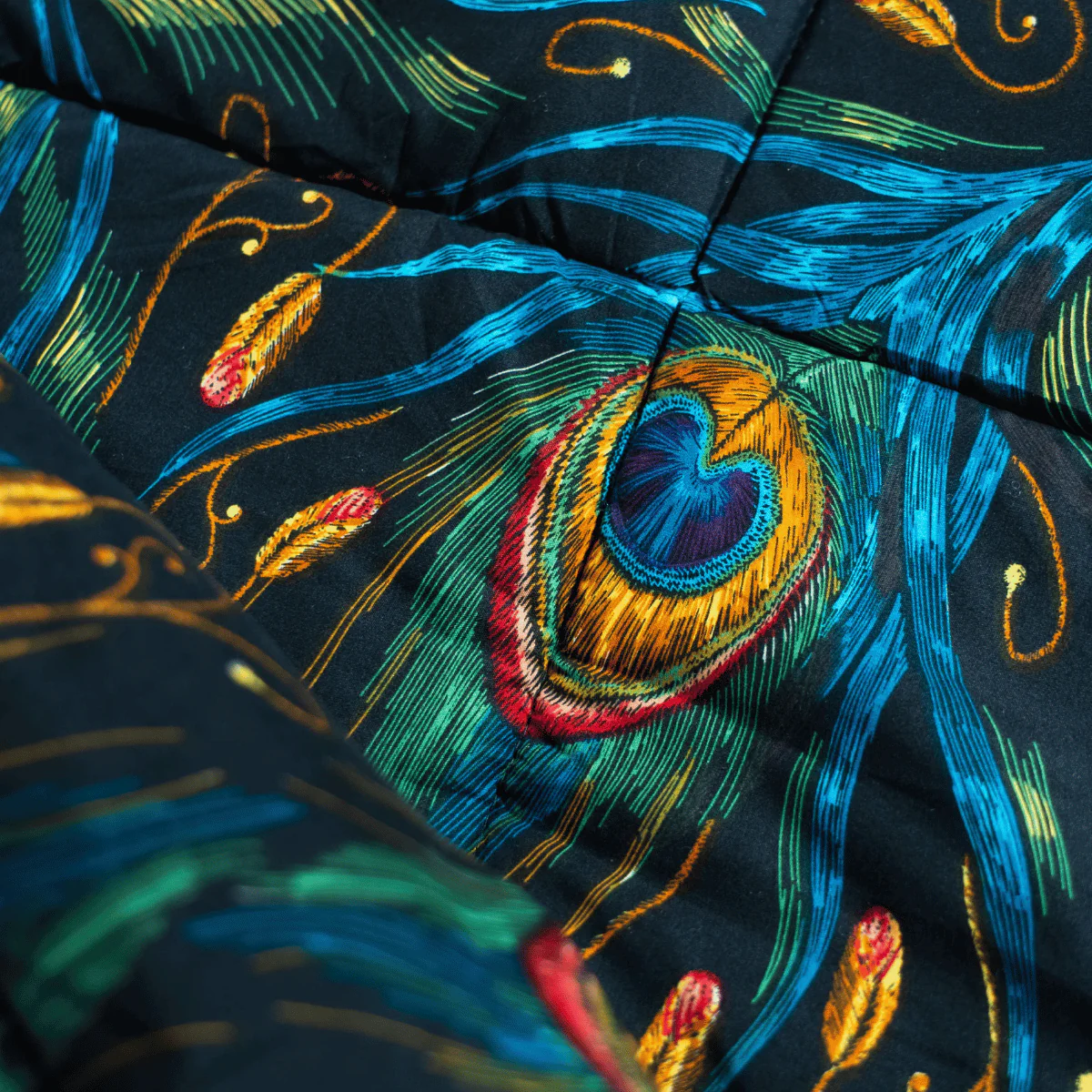 Zelesta Comfort Design Sommerdecke - Peacock Feathers - Image 11