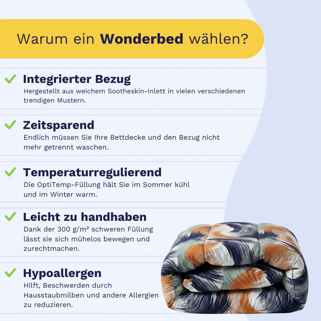 Zelesta Comfort Design Bettdecke - Urbaner Pinselstrich - Image 3