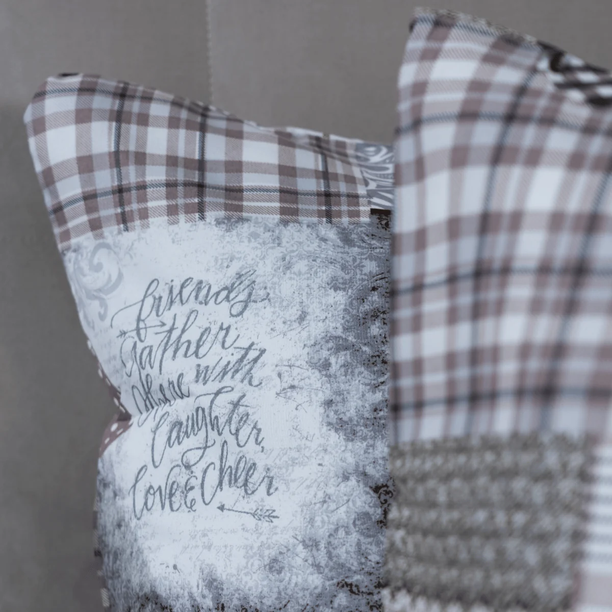 Zelesta Comfort Design Kissenbezüge Set von 2 - Patchwork Hearts - Image 3