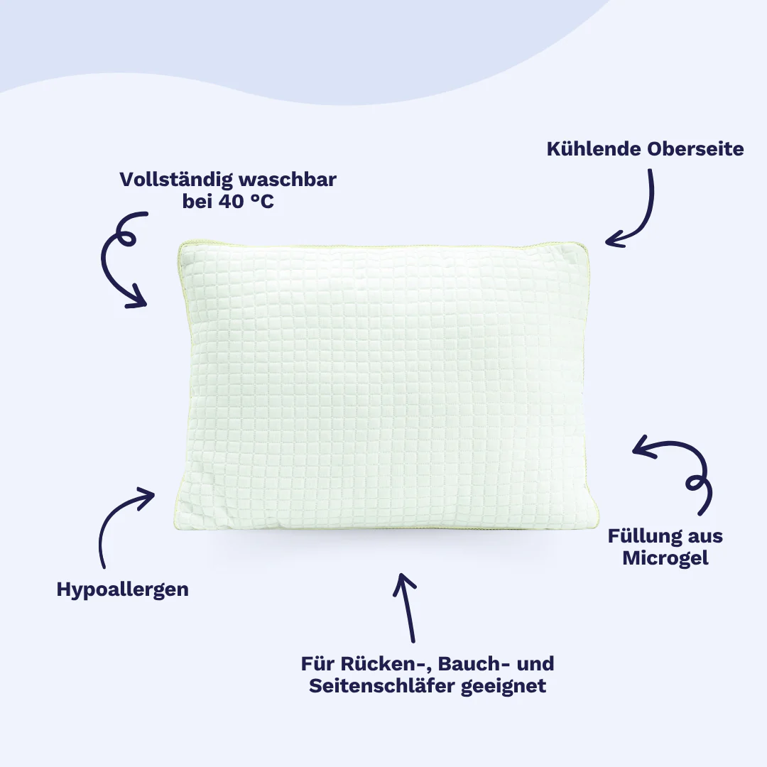 Zelesta Cooling Pillow - Microgel 50x70 cm - Image 3