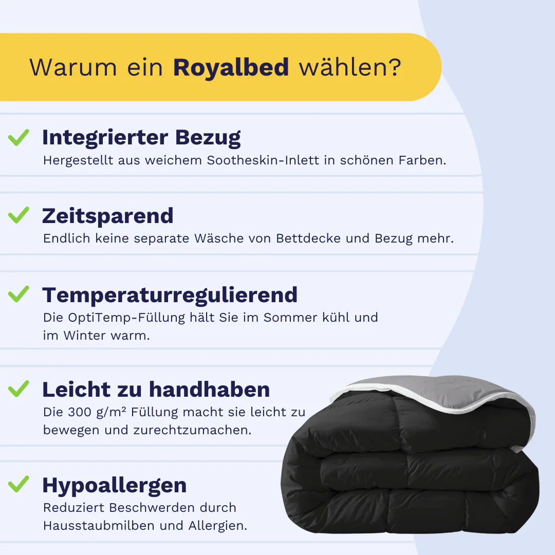 Zelesta Royalbed - Schwarz & Anthrazit - Image 4
