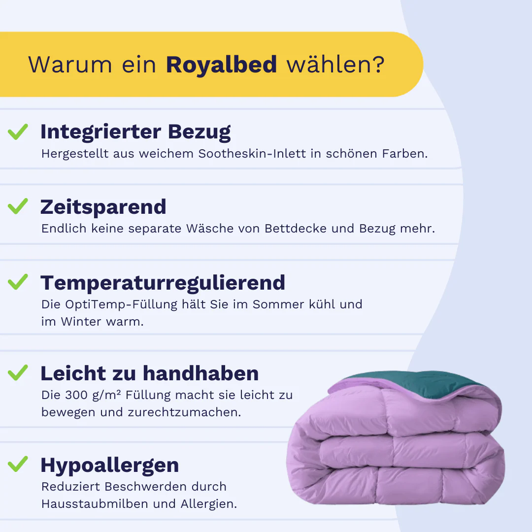 Zelesta Royalbed - Petrol & Lila - Image 4