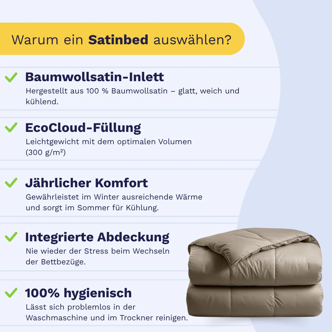 Zelesta Satinbed Baumwolle - Beautiful Brown - Image 4