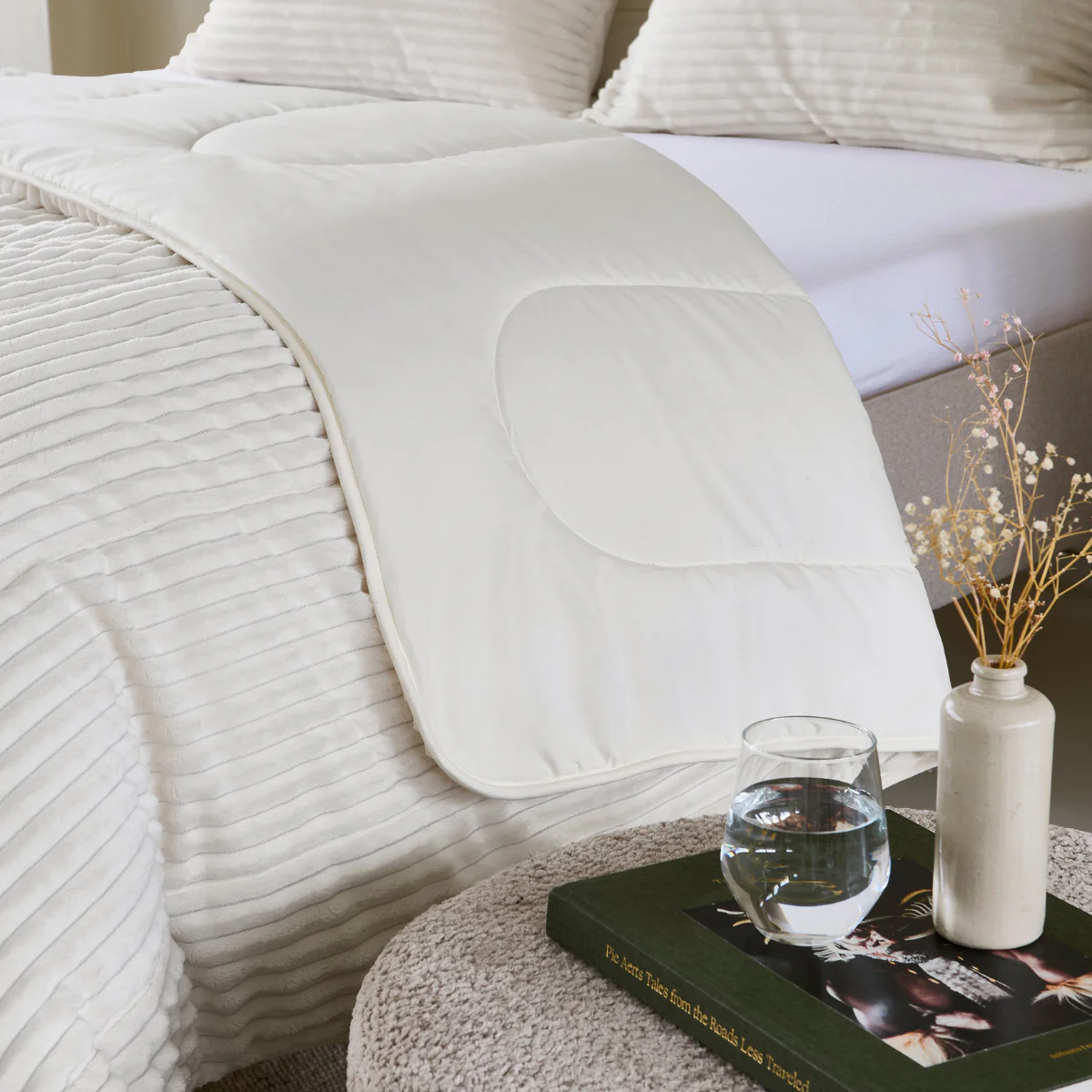 Zelesta Teddy Groovebed - Off White - Image 3