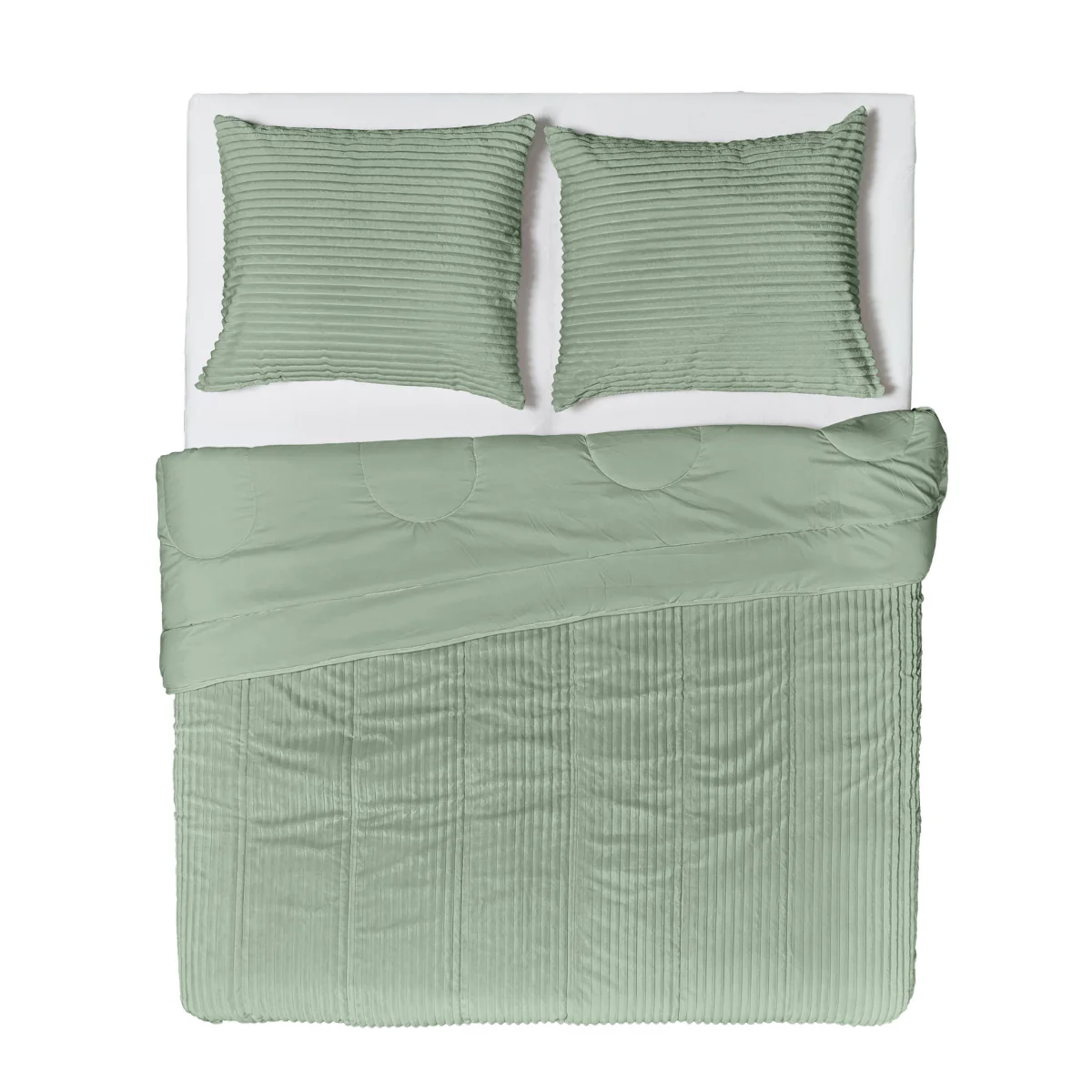 Zelesta Teddy Groovebed - Green - Image 3