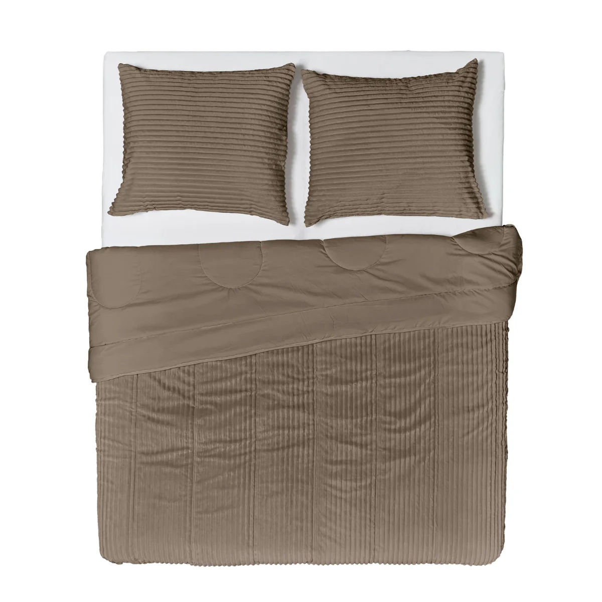 Zelesta Teddy Groovebed - Taupe - Image 11