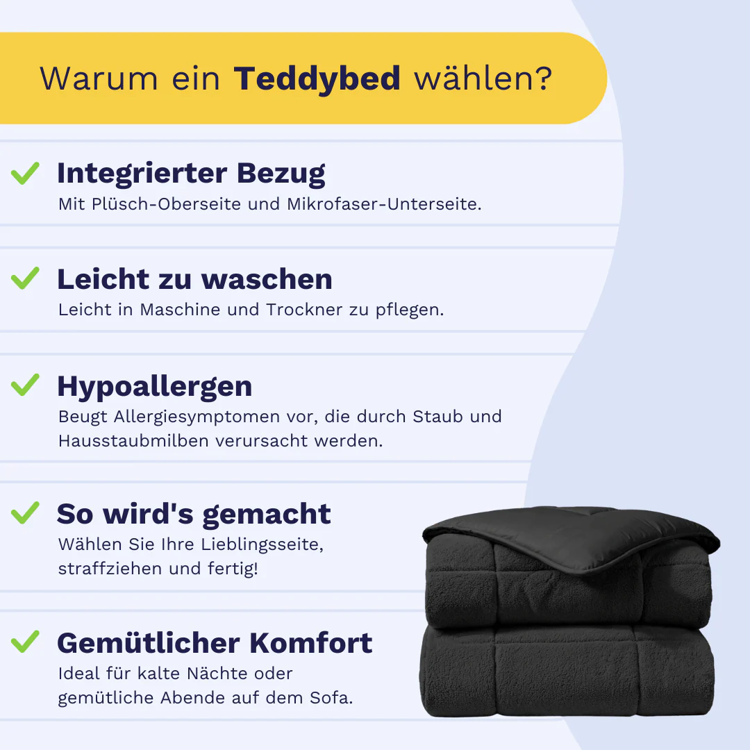 Zelesta Teddybed - Anthrazit - Image 4