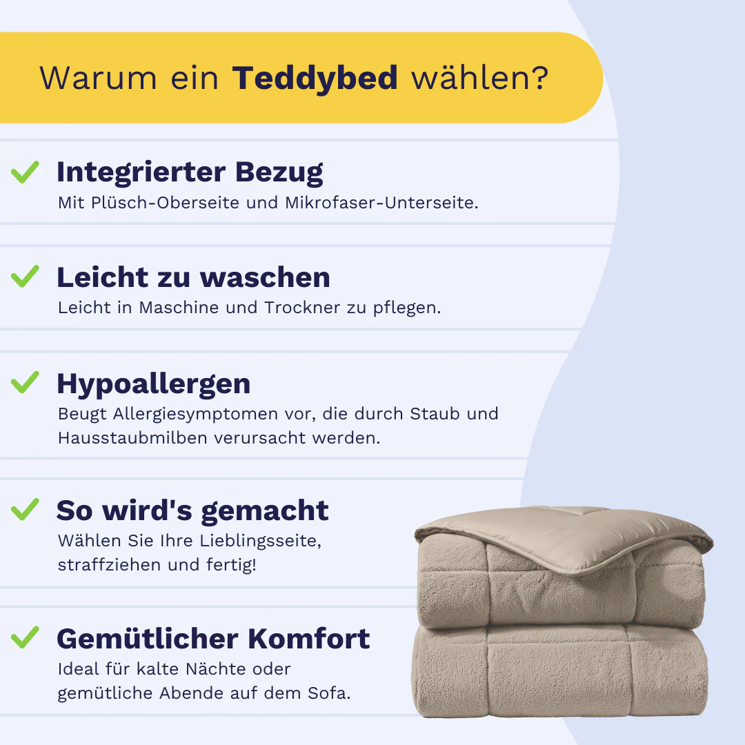 Zelesta Teddybed - Taupe - Image 4