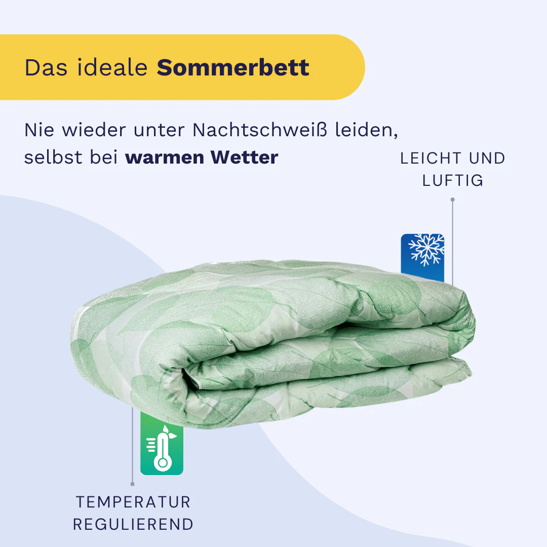 Zelesta Comfort Design Sommerdecke - Fresh Leaf - Image 5
