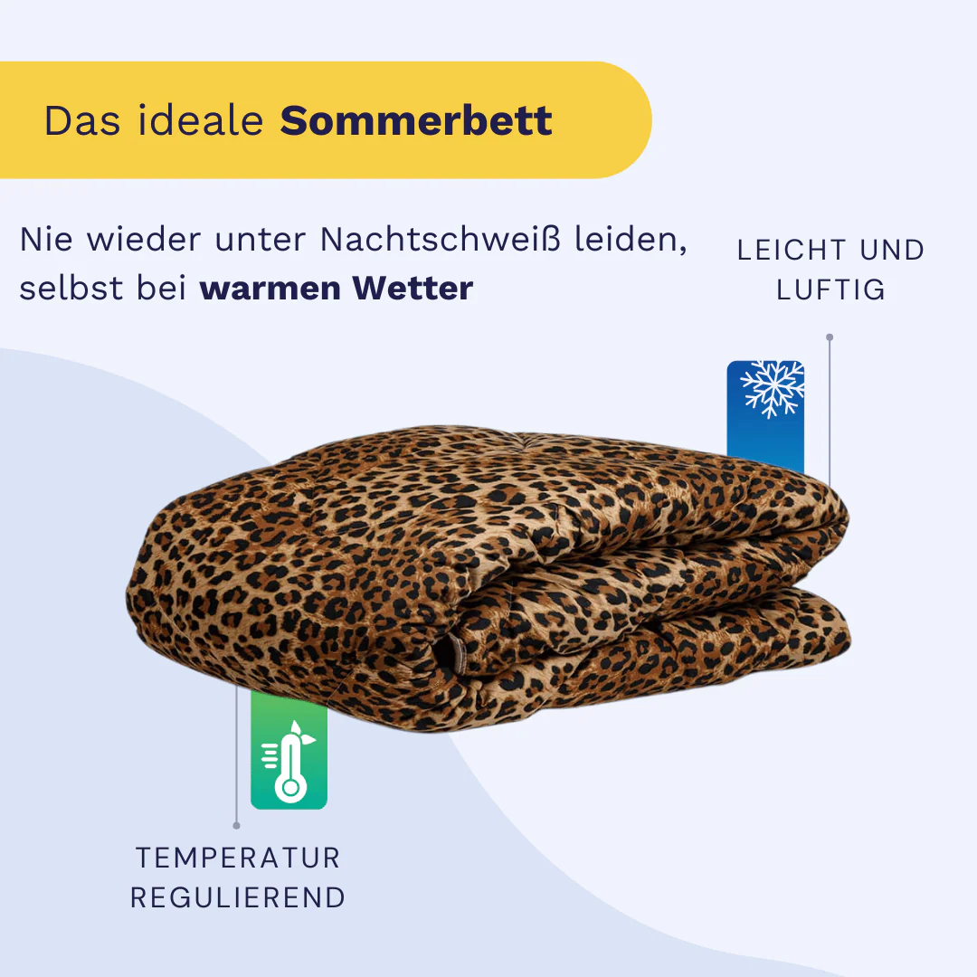 Zelesta Comfort Design Sommerdecke - Jaguar Skin - Image 5