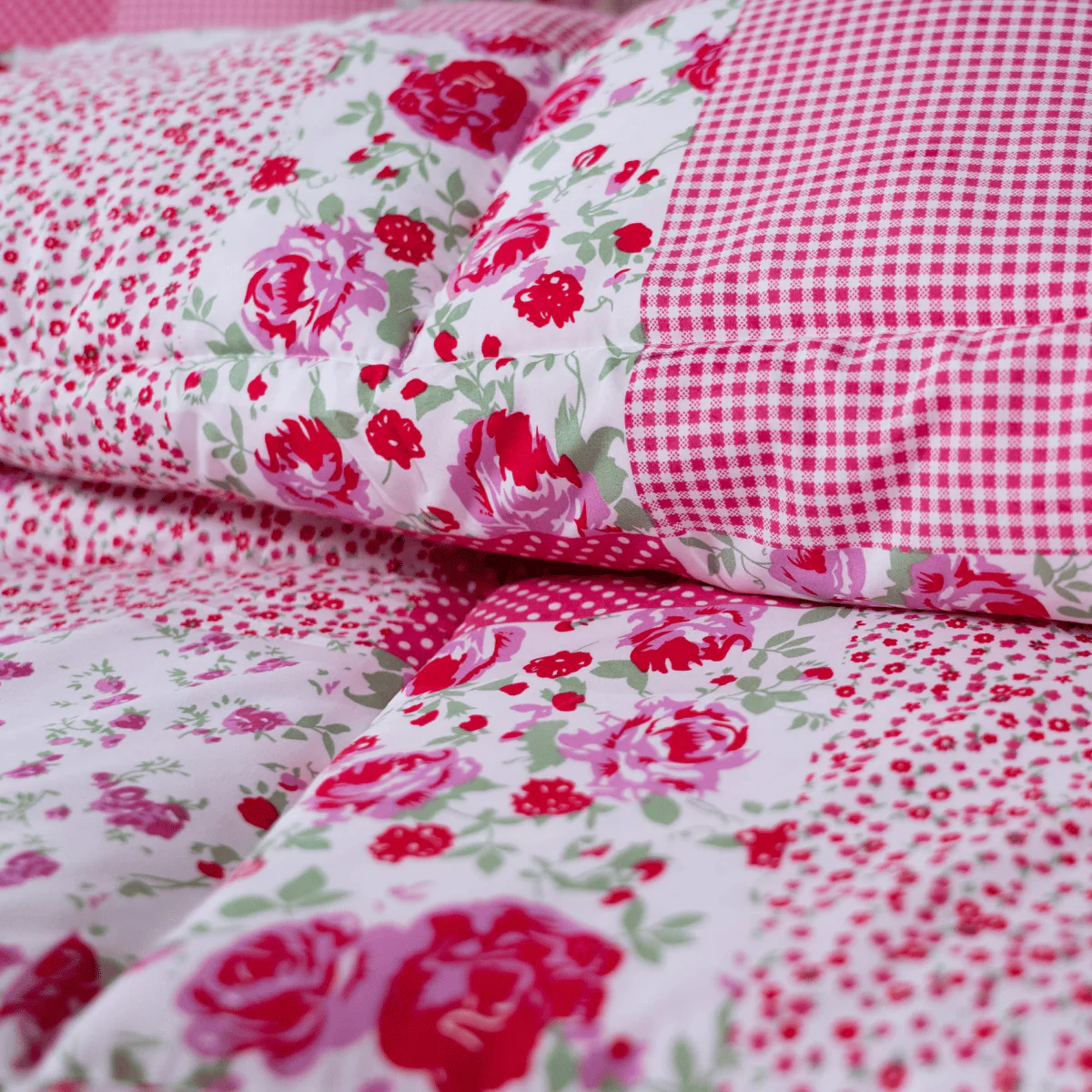 Zelesta Comfort Design Sommerdecke - Patchwork pink - Image 15