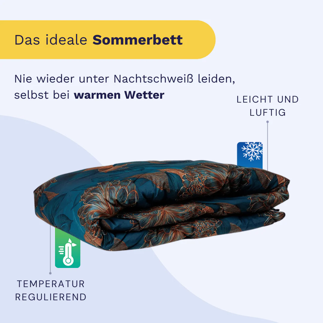 Zelesta Comfort Design Sommerdecke - Royal Flowers - Image 5