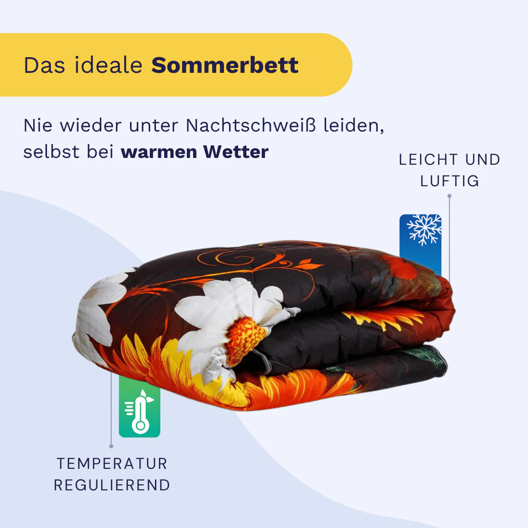 Zelesta Comfort Design Sommerdecke - Summer Flowers - Image 5