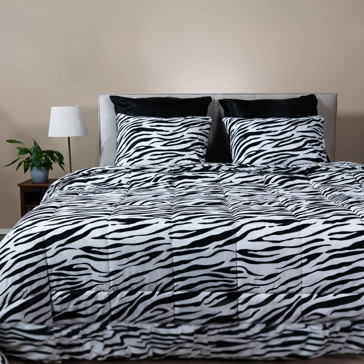 Zelesta Comfort Design Bettdecke - Zebrafell - Image 3